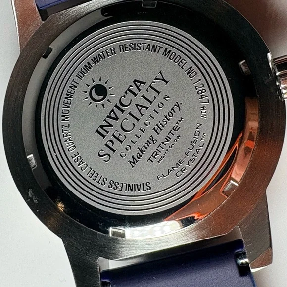 Invicta Navy and Gold Timepiece